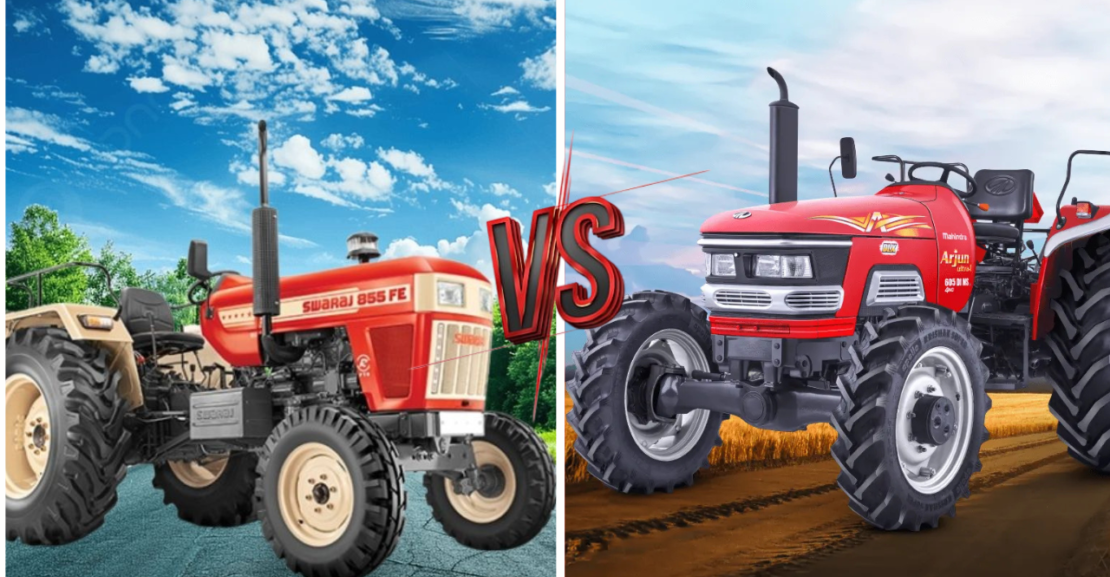 Swaraj 855 FE vs Mahindra Arjun 605: 2026 में किसानों का असली राजा कौन?
