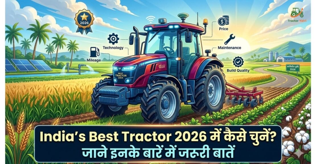 India's Best Tractor 2026 में कैसे चुनें? जाने इनके बारें में जरूरी बातें